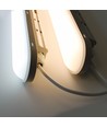 Réglette LED 120cm 36W Limea Connect, câblage traversant - IP65 étanche, 147 lm/W