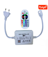 Contrôleur CLIP-ON Smart Home WIFI RGB 230V - Incl. bouchon de fin, pour 230V, fonction mémoire, 50 m