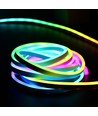 Kit complet Neon Flex RGBIC 5m 7x14 neonflex - USB, application Bluetooth, télécommande