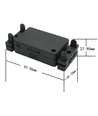 Boîte de jonction intelligente pour DALI + 230V - Avec bornier et décharge de traction, IP20 intérieur