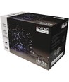 Guirlande lumineuse LED cluster 8 m blanc froid - 400 LED, fonction mémoire, IP44 extérieur, 230V