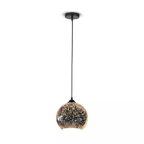V-Tac Suspension en verre 3D - Ø15 cm, E27