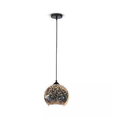 V-Tac Suspension en verre 3D - Ø15 cm, E27