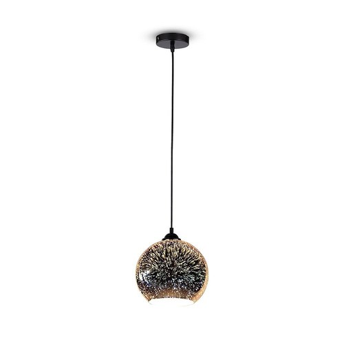 Suspension en verre 3D V-Tac - Ø20 cm, E27