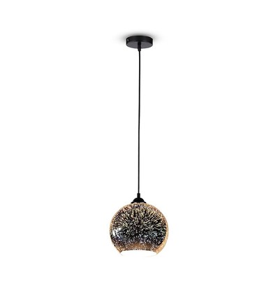 Suspension en verre 3D V-Tac - Ø20 cm, E27