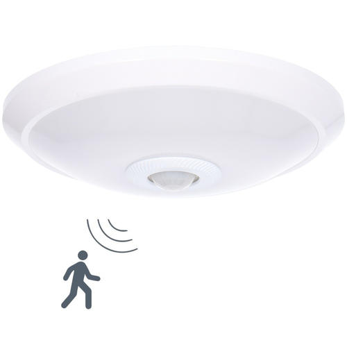 Lampe Plafonnier LED SH avec Capteur PIR 8W 3000K - 120°