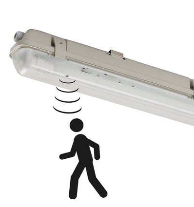 Réglette LED à Capteur IP65, 20W, 4000K, 3100Lm, 230V - 150cm