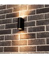 Sacramento Applique Murale Extérieure Up/Down GU10 IP44 - Noir
