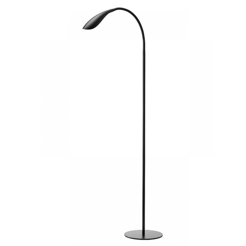 Lampadaire LED Mamba 5,5W avec variateur tactile en noir - Nielsen Light