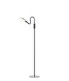 Lampadaire LED Mamba 5,5W avec variateur tactile en noir - Nielsen Light