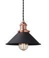 Suspension NEKSØ E27 en Cuivre/Noir - Nielsen Light
