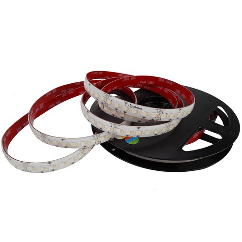 LightMore LED Strip 24V, 24W/m en RGB+2200K-6500K, Ra95, IP20 - 5 mètres