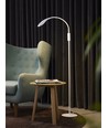 Lampadaire LED Mamba 5,5W avec variateur tactile en blanc - Nielsen Light