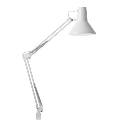 Lampe de bureau Jensen pour E27 en blanc - Nielsen Light