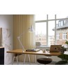 Lampe de bureau Jensen pour E27 en blanc - Nielsen Light