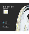 Ruban LED 5m 17W/m - 24V DC, IP20, 150lm/W, 238 LED par mètre