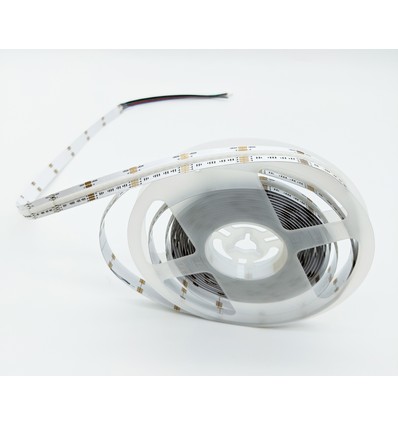 HiluX COB LED Strip 24V, IP20, 16W/m, RGB+2700K, Ra90 - 5 mètres