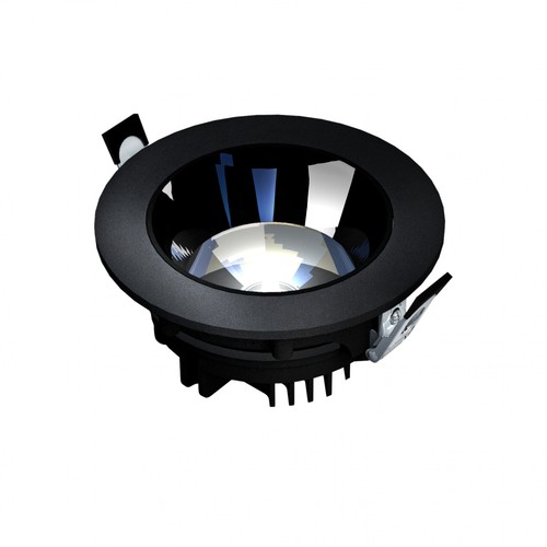 Modèle L - Spot encastré orientable, 20W 30° 160x70 mm, Noir, Sans source lumineuse