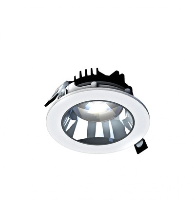 Miroir - Modèle M - Downlight encastré, orientation réglable 14W 30° 130x58 mm blanc sans source lumineuse