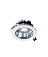 Miroir - Modèle M - Downlight encastré, orientation réglable 14W 30° 130x58 mm blanc sans source lumineuse