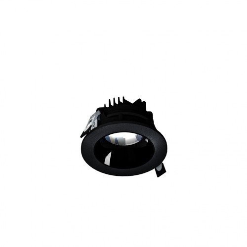 Model S Downlight 8W - orientation de la lumière réglable, sans source lumineuse, 30°, 95x45 mm, noir