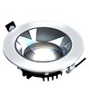 MODEL XL - Downlight encastré sans source lumineuse, orientation réglable 30W, 30° 220x70 mm blanc