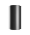 Spot en saillie GU10 - Noir, rond, plafonnier, sans source lumineuse