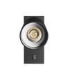 Applique murale GU10 avec interrupteur et bras flexible - Noir