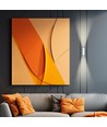 Squalla Variosa Tubo 2xGU10 - Applique murale sans source lumineuse, 230V, IP20, 55x160x90mm, blanc, rond