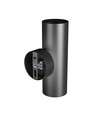 Applique murale GU10 double - Ronde, noire