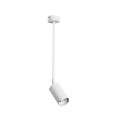 Spot de plafond VARIOSA GU10 - Blanc, orientable, sans source lumineuse