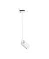 Spot de plafond GU10 sur bras - Blanc, orientable, sans source lumineuse