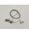 Suspension filaire pour luminaire - 1,5 mètre, hauteur réglable, lot de 2 pièces