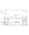 Driver LED Lifud 20W / 250-500mA dimmable DALI - 9-42V, Push dim et DALI, sans scintillement (flicker free)