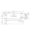 Driver LED Lifud 20W / 250-500mA dimmable DALI - 9-42V, Push dim et DALI, sans scintillement (flicker free)