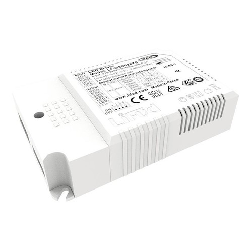 Driver LED Lifud 45W 5-en-1 - Push dim, 0-10V et DALI, sans scintillement