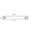 Alimentation dimmable Lifud 150W / 24V DC - 6.25A, IP20, Triac dimmable, flicker free
