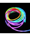 Kit complet Neon Flex RGBIC 2,5m - USB, App Bluetooth, télécommande, incl. montage, 7x15 neonflex