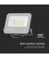Projecteur LED 50W - 135lm/W, puce LED Samsung, lampe de travail, câble 1m, extérieur