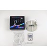 Kit complet Neon Flex RGBIC 2,5m - USB, App Bluetooth, télécommande, incl. montage, 7x15 neonflex