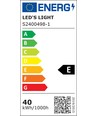 Réglette LED High-Lumen 40W en 4000K, IP40, 230V - 150 cm