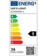 Réglette LED High-Lumen 36W en 4000K, IP40, 230V - 120 cm