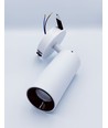 Spot encastrable 12W Ø8cm blanc RA90 - Découpe : Ø7,5 cm, Dimensions : Ø8 cm, LED Osram