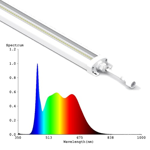 LEDlife 50W Philips luminaire de croissance LED - 112,5 cm, RA95, spectre complet, IK05, IP65
