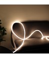 5m Neon Flex Tube - 230V, blanc chaud, kit complet D16 Neon, décoration