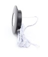 Spot de meuble 2,5W Ø6,8cm Cabi68 RA91 - 12V DC, perçage : Ø5,5 cm, dimensions : Ø6,8 cm, noir