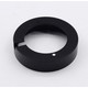 Anneau de montage en saillie - Noir, compatible avec les spots meubles Reco et Cabi, Ø6,9 cm