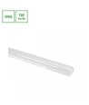 Réglette LED complète 60cm 25W - 120lm/W, IP65, 4000K, câblage traversant