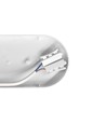 Applique murale LED Technic 8W - IP54, IK10, ovale, blanche, source lumineuse incluse