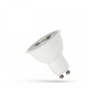 Ampoule LED GU10 4W - 55°, blanc chaud, avec lentille